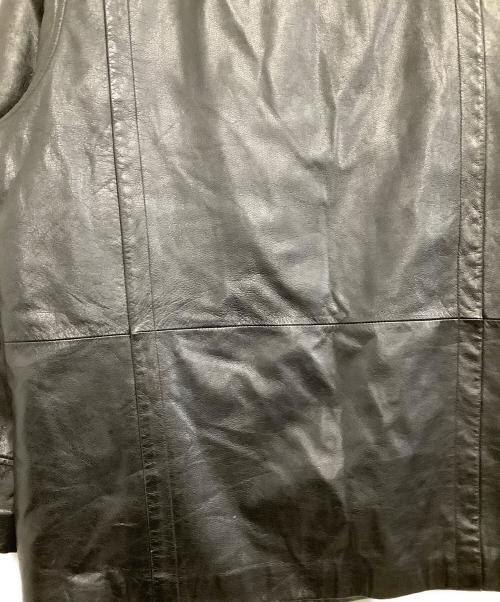 M.JULIAN（エムジュリアン）M.JULIAN (エムジュリアン) レザージャケット　ライナー付き ブラック サイズ:Mの古着・服飾アイテム