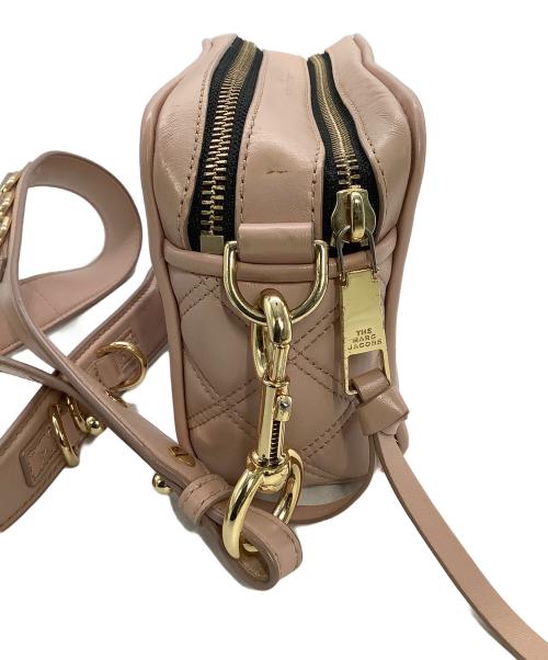 MARC JACOBS（マークジェイコブズ）MARC JACOBS (マークジェイコブズ) ショルダーバッグ THE QUILTED SOFTSHOT ピンクの古着・服飾アイテム