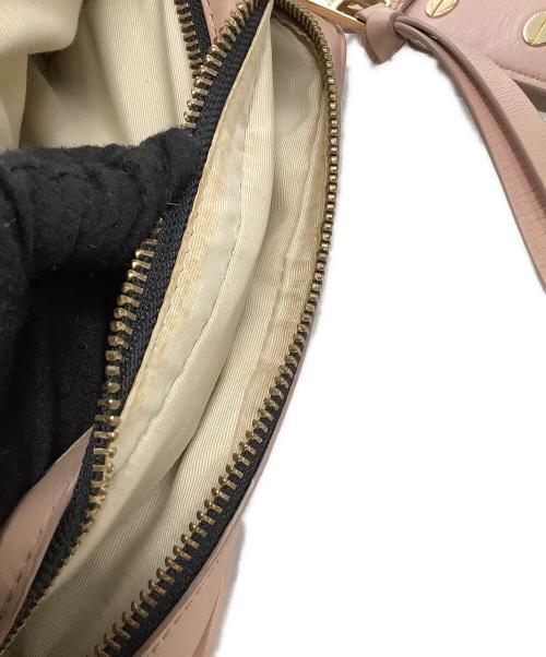 MARC JACOBS（マークジェイコブズ）MARC JACOBS (マークジェイコブズ) ショルダーバッグ THE QUILTED SOFTSHOT ピンクの古着・服飾アイテム