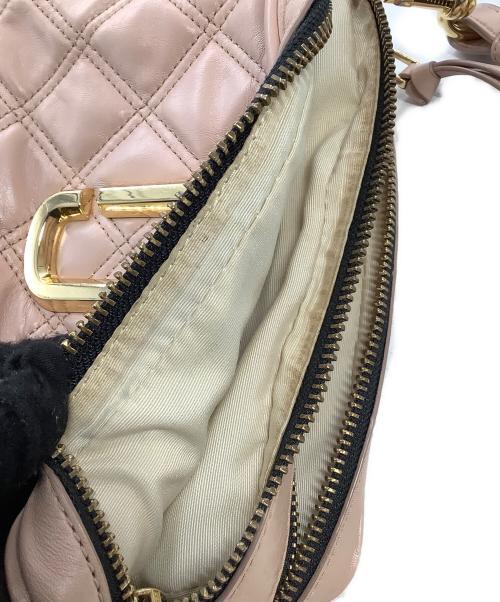 MARC JACOBS（マークジェイコブズ）MARC JACOBS (マークジェイコブズ) ショルダーバッグ THE QUILTED SOFTSHOT ピンクの古着・服飾アイテム