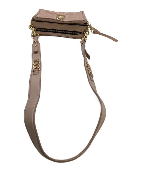 MARC JACOBS（マークジェイコブズ）MARC JACOBS (マークジェイコブズ) ショルダーバッグ THE QUILTED SOFTSHOT ピンクの古着・服飾アイテム