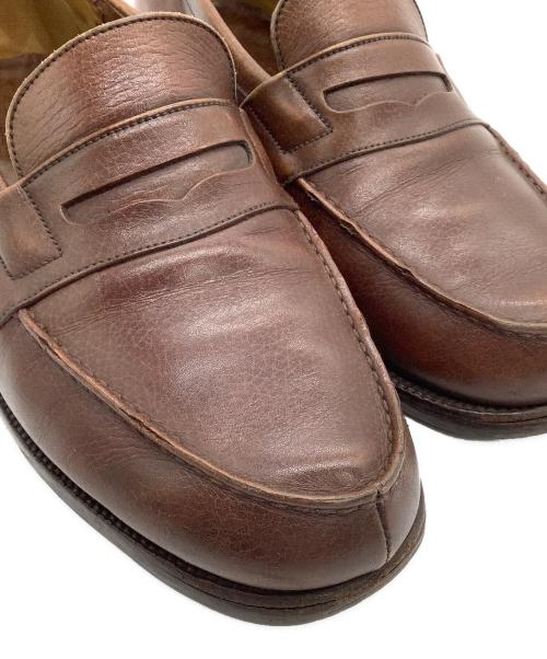 J.M.WESTON（ジェイエムウエストン）J.M.WESTON (ジェイエムウエストン) コインローファー ブラウン サイズ:5 1/2の古着・服飾アイテム