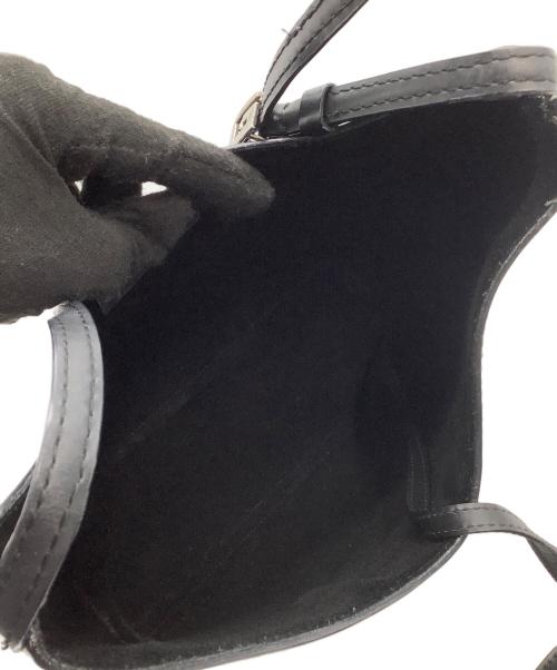 GUCCI（グッチ）GUCCI (グッチ) セミショルダーバッグ ブラックの古着・服飾アイテム