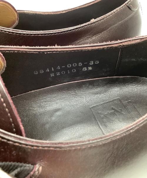 三陽山長（サンヨウヤマチョウ）三陽山長 (サンヨウヤマチョウ) ダブルモンクストラップシューズ 	源四郎 ブラウン サイズ:8 1/2の古着・服飾アイテム