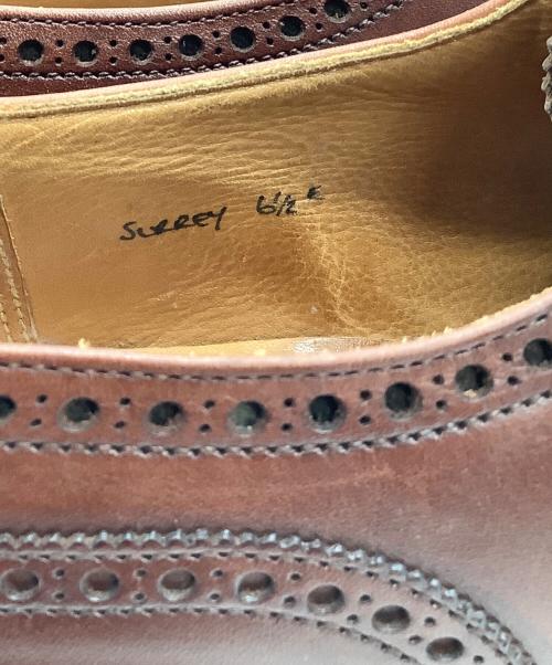 Lloyd footwear（ロイドフットウェア）Lloyd footwear (ロイドフットウェア) ストレートチップシューズ Surrey ブラウン サイズ:6 1/2の古着・服飾アイテム