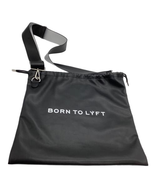 Lyft（リフト）Lyft (リフト) 巾着バッグ ブラックの古着・服飾アイテム