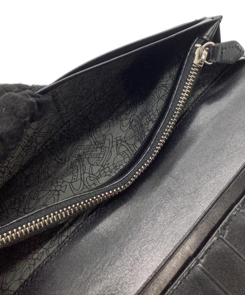 Vivienne Westwood（ヴィヴィアンウエストウッド）Vivienne Westwood (ヴィヴィアンウエストウッド) 長財布 ブラックの古着・服飾アイテム