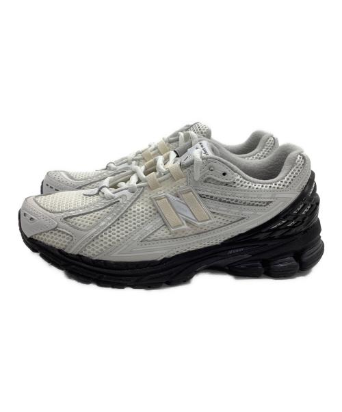 NEW BALANCE（ニューバランス）NEW BALANCE (ニューバランス) COMME des GARCONS HOMME (コムデギャルソン オム) スニーカー ホワイト×ブラック サイズ:27の古着・服飾アイテム