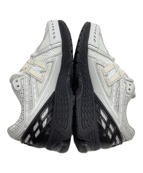 NEW BALANCE（ニューバランス）NEW BALANCE (ニューバランス) COMME des GARCONS HOMME (コムデギャルソン オム) スニーカー ホワイト×ブラック サイズ:27の古着・服飾アイテム