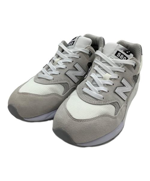 NEW BALANCE（ニューバランス）NEW BALANCE (ニューバランス) COMME des GARCONS HOMME (コムデギャルソン オム) スニーカー ホワイト×グレー サイズ:27の古着・服飾アイテム