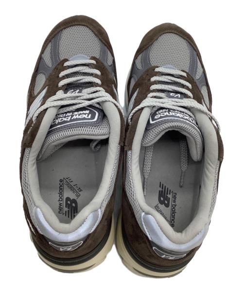 NEW BALANCE（ニューバランス）NEW BALANCE (ニューバランス) スニーカー 991V2 ブラウン×グレー サイズ:27.5の古着・服飾アイテム