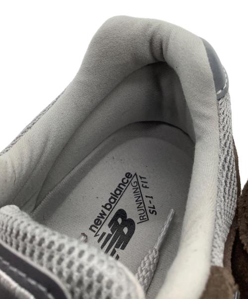 NEW BALANCE（ニューバランス）NEW BALANCE (ニューバランス) スニーカー 991V2 ブラウン×グレー サイズ:27.5の古着・服飾アイテム