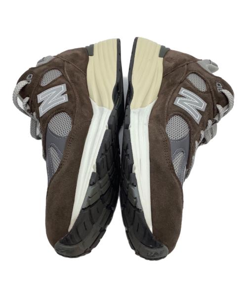NEW BALANCE（ニューバランス）NEW BALANCE (ニューバランス) スニーカー 991V2 ブラウン×グレー サイズ:27.5の古着・服飾アイテム