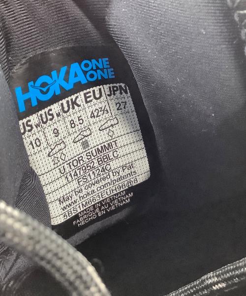 HOKAONEONE（ホカオネオネ）HOKAONEONE (ホカオネオネ) スニーカー TOR SUMMIT ブラック サイズ:27の古着・服飾アイテム