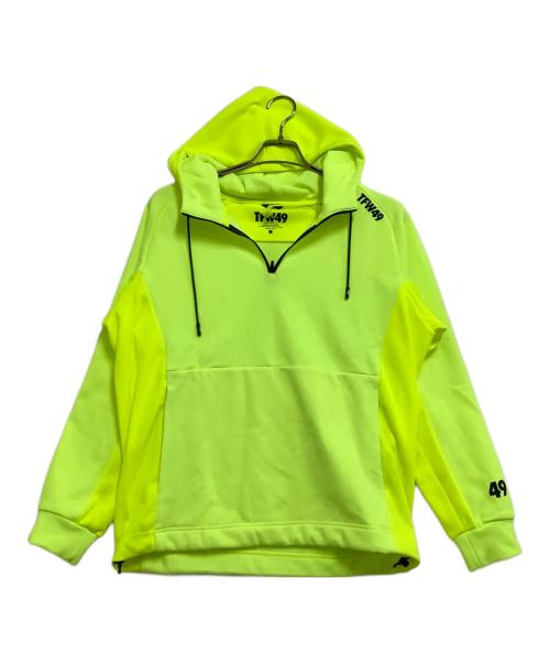 TFW49（ティーエフダブリューフォーティーナイン）TFW49 (ティーエフダブリューフォーティーナイン) パーカー イエロー サイズ:Lの古着・服飾アイテム