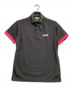 TFW49ティーエフダブリューフォーティーナイン）の古着「ポロシャツ」｜ブラック×ピンク