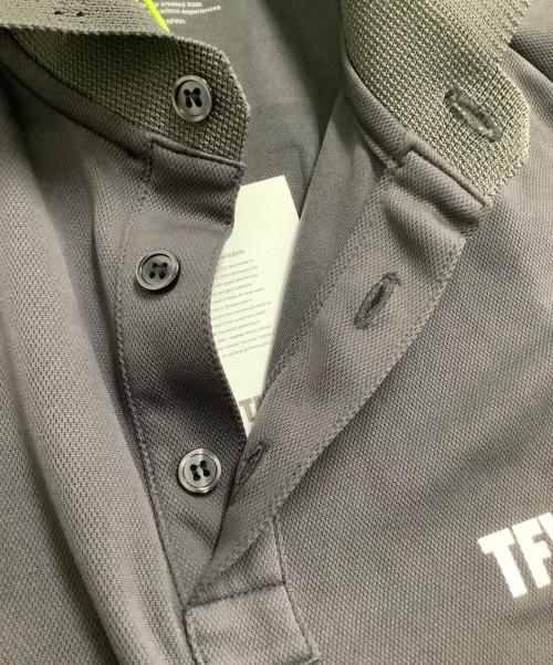 TFW49（ティーエフダブリューフォーティーナイン）TFW49 (ティーエフダブリューフォーティーナイン) ポロシャツ ブラック×ピンク サイズ:Lの古着・服飾アイテム