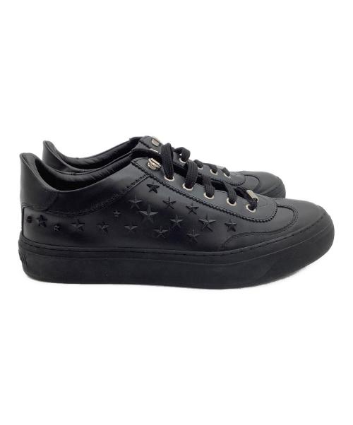 JIMMY CHOO（ジミーチュウ）JIMMY CHOO (ジミーチュウ) ローカットスニーカー	ACE　スタッズ ブラック サイズ:41の古着・服飾アイテム