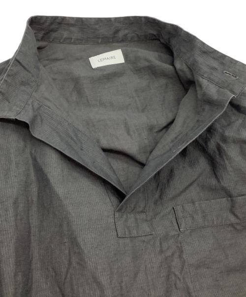 LEMAIRE（ルメール）LEMAIRE (ルメール) 長袖シャツ SMOCK TOP　21SS グレー サイズ:46の古着・服飾アイテム