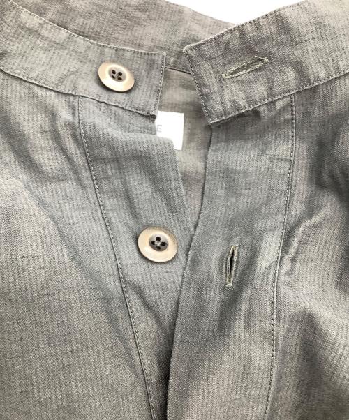 LEMAIRE（ルメール）LEMAIRE (ルメール) 長袖シャツ SMOCK TOP　21SS グレー サイズ:46の古着・服飾アイテム