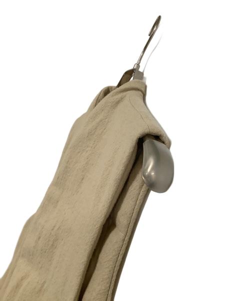 COSMIC WONDER（コズミックワンダー）COSMIC WONDER (コズミックワンダー) ダウンベスト　Folk down vest　光の夢　 ベージュ サイズ:Lの古着・服飾アイテム