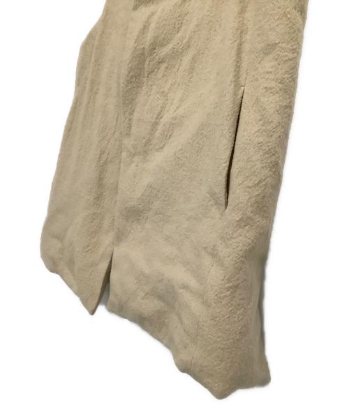 COSMIC WONDER（コズミックワンダー）COSMIC WONDER (コズミックワンダー) ダウンベスト　Folk down vest　光の夢　 ベージュ サイズ:Lの古着・服飾アイテム