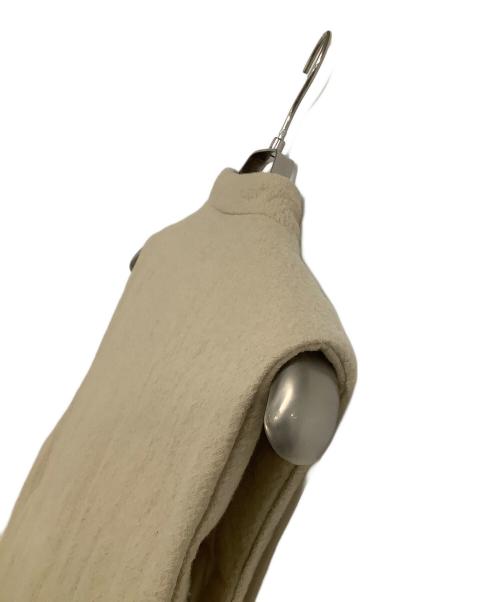 COSMIC WONDER（コズミックワンダー）COSMIC WONDER (コズミックワンダー) ダウンベスト　Folk down vest　光の夢　 ベージュ サイズ:Lの古着・服飾アイテム