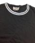 中古・古着 HERMES (エルメス) 半袖Tシャツ ブラック×ホワイト サイズ:XL：14000円