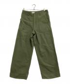 MADISON BLUEマディソンブルー）の古着「ベイカーパンツ」｜グリーン