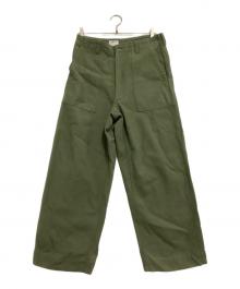 MADISON BLUE（マディソンブルー）の古着「ベイカーパンツ」｜グリーン