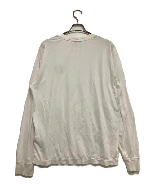 STONE ISLAND（ストーンアイランド）STONE ISLAND (ストーンアイランド) 長袖カットソー ホワイト サイズ:XLの古着・服飾アイテム