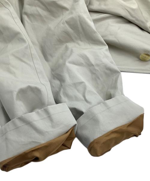 BURBERRY LONDON（バーバリーロンドン）BURBERRY LONDON (バーバリーロンドン) ステンカラーコート 裏地ノヴァチェック柄 ベージュ サイズ:9ARの古着・服飾アイテム