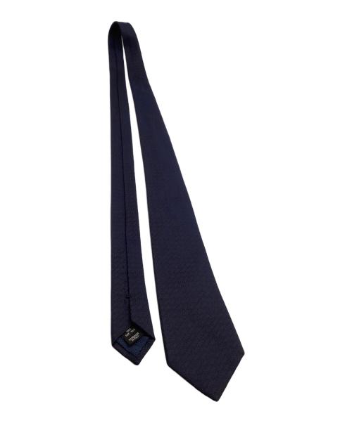 CHANEL（シャネル）CHANEL (シャネル) ネクタイ ココマーク柄 ネイビー サイズ:表記なしの古着・服飾アイテム