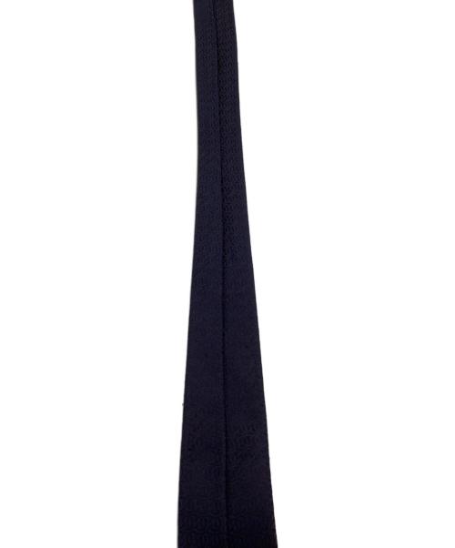 CHANEL（シャネル）CHANEL (シャネル) ネクタイ ココマーク柄 ネイビー サイズ:表記なしの古着・服飾アイテム