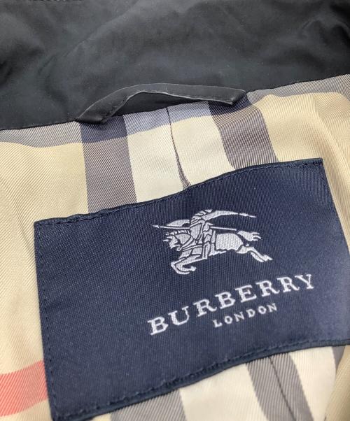 Burberry's（バーバリー）Burberry's (バーバリー) スタンドカラーコート ブラック サイズ:Mの古着・服飾アイテム