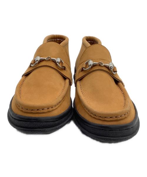 MANEBU（マネブ）MANEBU (マネブ) ビットローファー キャメル サイズ:42の古着・服飾アイテム