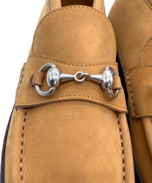 MANEBU（マネブ）MANEBU (マネブ) ビットローファー キャメル サイズ:42の古着・服飾アイテム