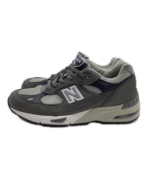 NEW BALANCE（ニューバランス）NEW BALANCE (ニューバランス) ローカットスニーカー グレー サイズ:UK 7 1/2の古着・服飾アイテム