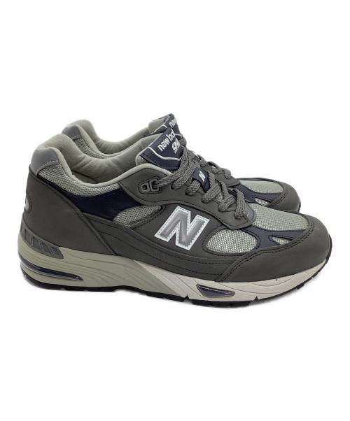 NEW BALANCE（ニューバランス）NEW BALANCE (ニューバランス) ローカットスニーカー グレー サイズ:UK 7 1/2の古着・服飾アイテム