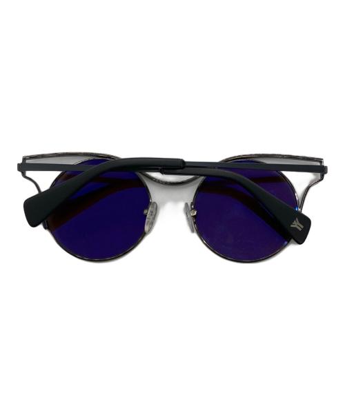 YOHJI YAMAMOTO（ヨウジヤマモト）YOHJI YAMAMOTO (ヨウジヤマモト) サングラス YY7014 ブラック サイズ:49□20の古着・服飾アイテム