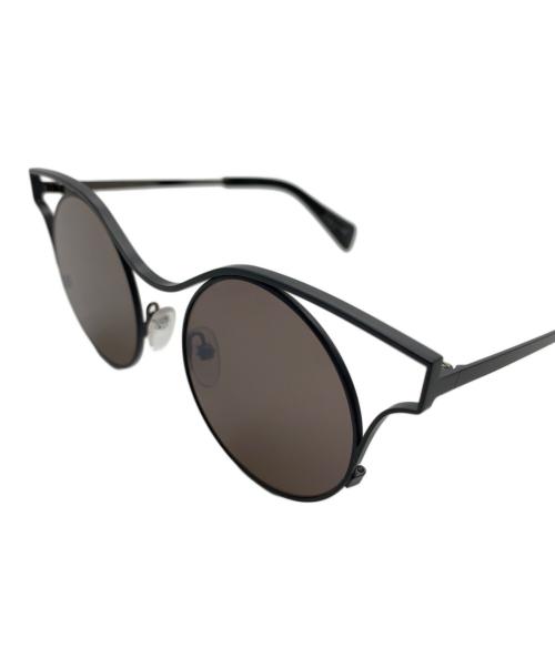 YOHJI YAMAMOTO（ヨウジヤマモト）YOHJI YAMAMOTO (ヨウジヤマモト) サングラス YY7014 ブラック サイズ:49□20の古着・服飾アイテム