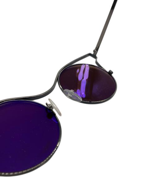 YOHJI YAMAMOTO（ヨウジヤマモト）YOHJI YAMAMOTO (ヨウジヤマモト) サングラス YY7014 ブラック サイズ:49□20の古着・服飾アイテム