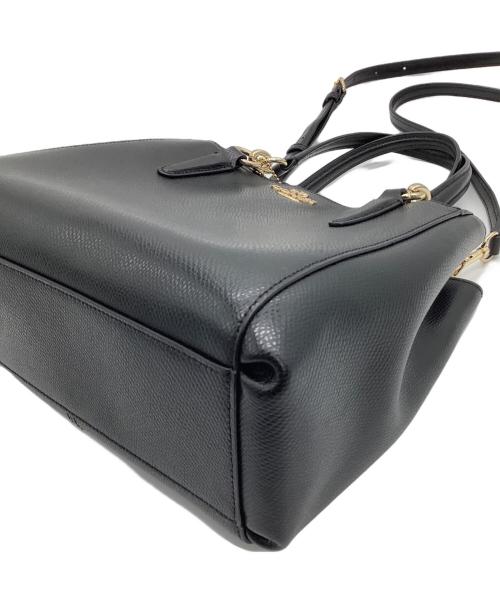 COACH（コーチ）COACH (コーチ) 2WAYバッグ ブラック×ゴールドの古着・服飾アイテム