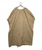 Curensologyカレンソロジー）の古着「半袖ワンピース」｜ベージュ