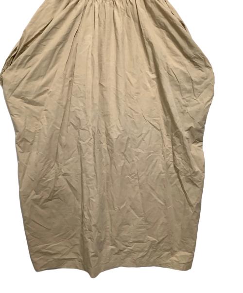 Curensology（カレンソロジー）Curensology (カレンソロジー) 半袖ワンピース ベージュ サイズ:freeの古着・服飾アイテム