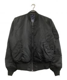 ALPHA（アルファ）の古着「リバーシブルジャケット　ペイズリー」｜ブラック