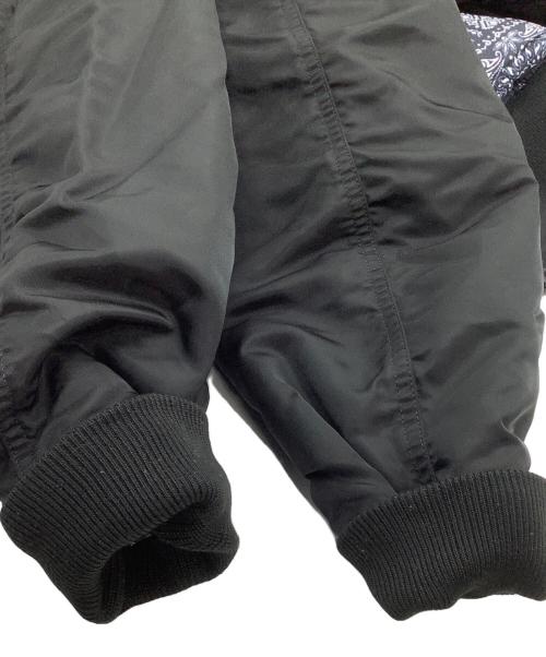 ALPHA（アルファ）ALPHA (アルファ) リバーシブルジャケット　ペイズリー ブラック サイズ:Mの古着・服飾アイテム