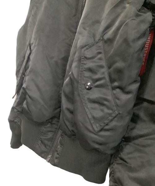 ALPHA（アルファ）ALPHA (アルファ) リバーシブルジャケット　ペイズリー ブラック サイズ:Mの古着・服飾アイテム