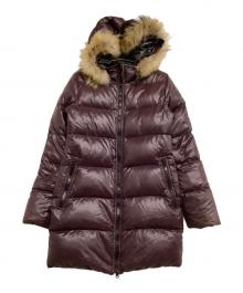 DUVETICA（デュベティカ）の古着「ダウンジャケット　KAPPA」｜パープル