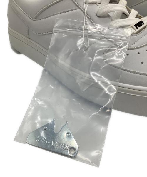 PEARLY GATES（パーリーゲイツ）PEARLY GATES (パーリーゲイツ) ゴルフシューズ ホワイト サイズ:27.5の古着・服飾アイテム